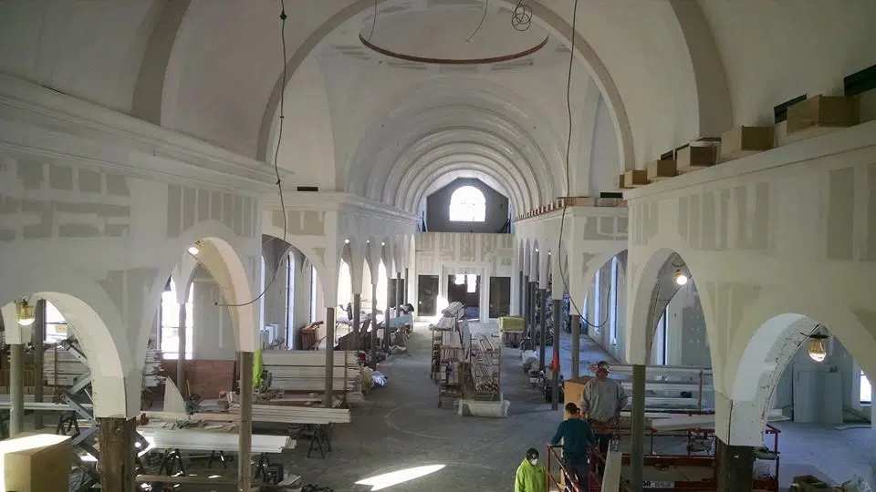 Holy Cross Church electrical project photo 5