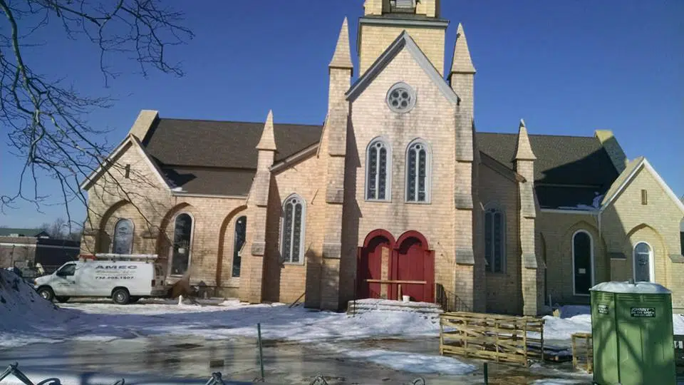 Holy Cross Church electrical project photo 6