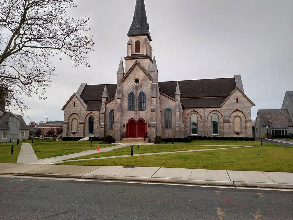 Holy Cross Church electrical project photo 12