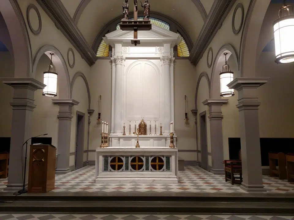 Holy Cross Church electrical project photo 13