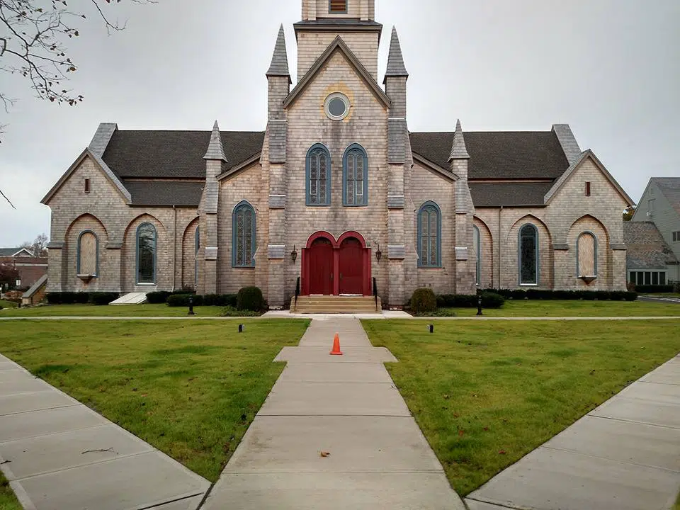 Holy Cross Church electrical project photo 14